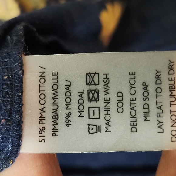 Peruvian Connection Midi Dress Pima Cotton Modal XXL - Picture 7 of 9